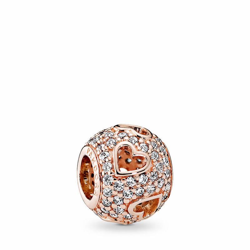 Talismane Pandora Rose™ Tumbling Inima (8eL5OIWi)